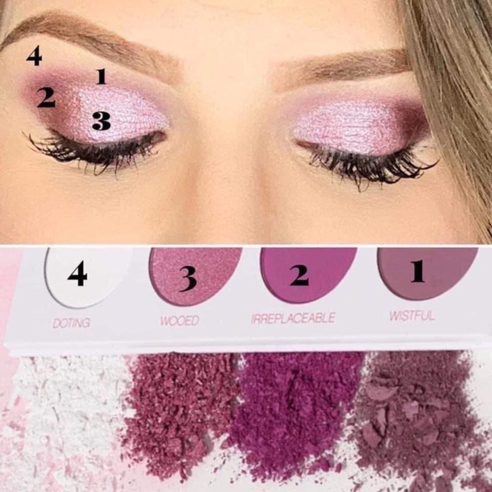 Beloved pressed eye shadow palette